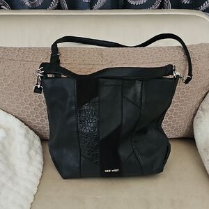 Nine West Elegant Black Shoulder Bag